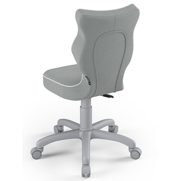 Ergonomiczne krzesło dla dziecka szare Petit grey JS03 Entelo