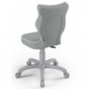 Ergonomiczne krzesło dla dziecka szare Petit grey JS03 rozmiar 3