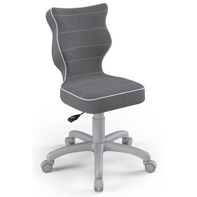 Ergonomiczne krzesło do biurka dla dziecka szare Petit grey JS33 rozmiar 3