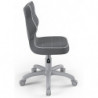 Ergonomiczne krzesło do biurka dla dziecka szare Petit grey JS33 rozmiar 3