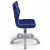 Wygodny fotel do biurka niebieski Petit Grey VS06 rozmiar 3
