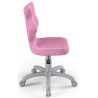 Ergonomiczne krzesło młodzieżowe różowe Petit Grey VS08 rozmiar 4