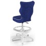 Ergonomiczny fotel młodzieżowy niebieski Petit White VS06 rozmiar 3 WK+P