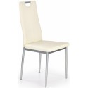 Krzesło metalowe kuchenne K202 kremowy Halmar