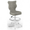 Krzesło młodzieżowe obrotowe szare Petit White VS03 rozmiar 4 WK+P
