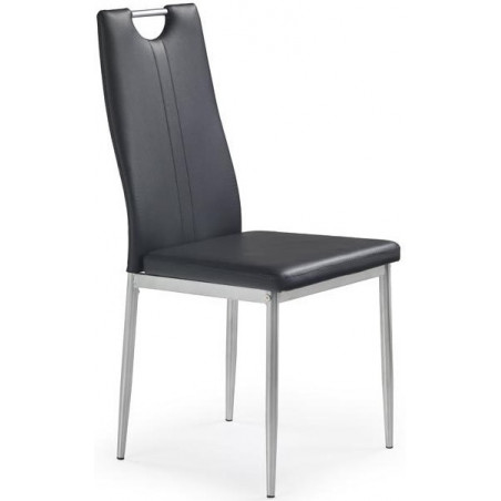 Metalowe krzesła do jadalni K202 czarny