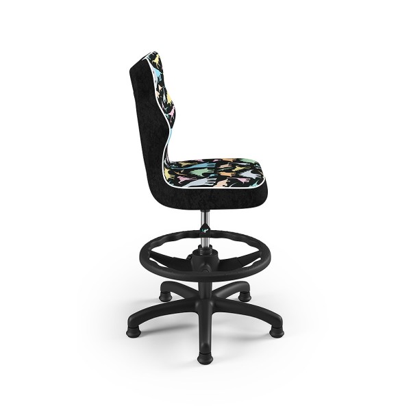 Fotel do biurka w dinozaury Petit Black ST30 rozmiar 4 WK+P