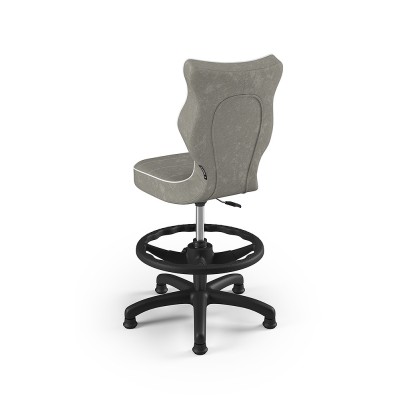 Ergonomiczny fotel młodzieżowy szary Petit Czarny VS03 rozmiar 4 WK+P