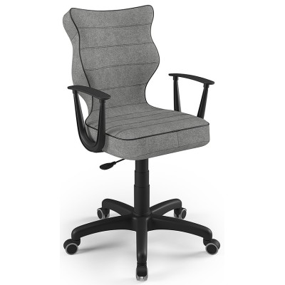 Krzesła biurowe ergonomiczne szare Norm AT03 rozmiar 6