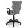Krzesła biurowe ergonomiczne szare Norm AT03 rozmiar 6