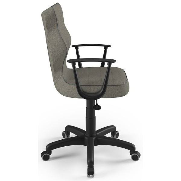 Fotel ergonomiczny szary Norm Black FC03 rozmiar 6 Entelo