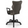 Fotel biurowy obrotowy szary Norm Black VE03 rozmiar 6