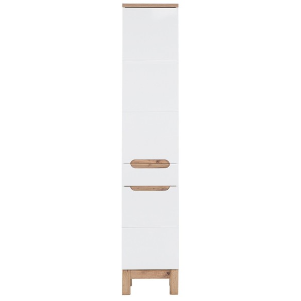 Słupek łazienkowy 35 cm biały połysk BALI WHITE 800