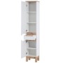 Słupek łazienkowy 35 cm biały połysk BALI WHITE 800