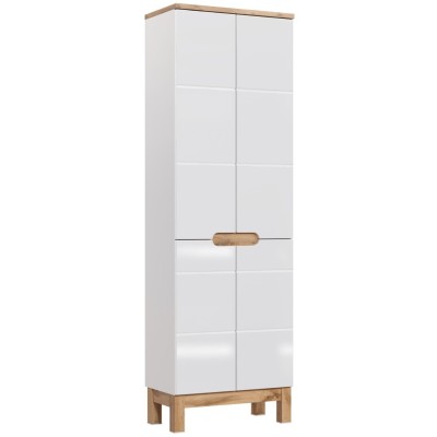 Słupek łazienkowy 60 cm biały połysk BALI WHITE 805