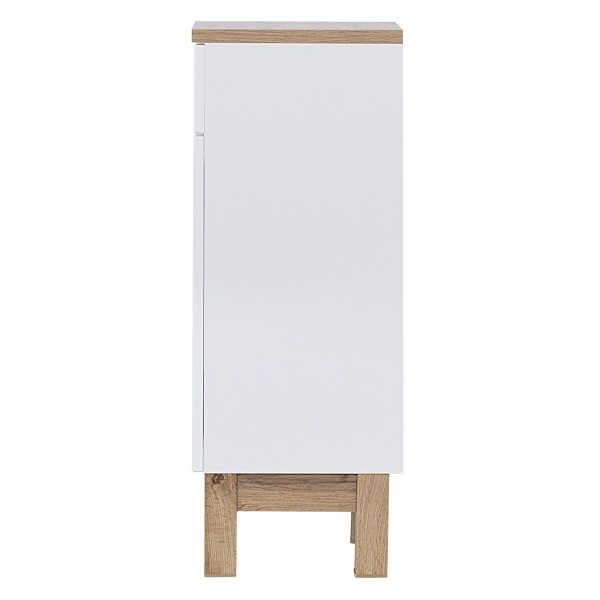 Półsłupek łazienkowy stojący biały połysk BALI WHITE 810