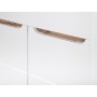 Szafka pod umywalkę stojąca 80cm biały połysk BALI WHITE