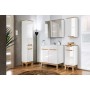 Szafka pod umywalkę biały połysk 50cm BALI WHITE 824