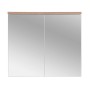 Szafka łazienkowa wisząca z lustrem 80 cm BALI WHITE 841