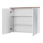 Szafka łazienkowa wisząca z lustrem 80 cm BALI WHITE 841