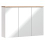 Szafka łazienkowa wisząca z lustrem 100 cm BALI WHITE 845