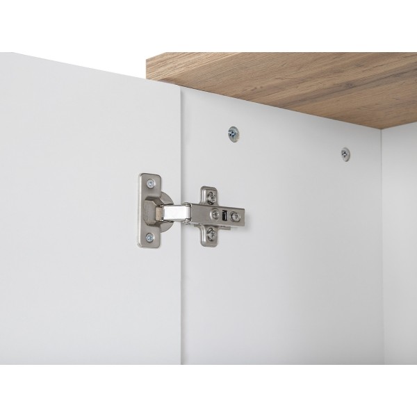Słupek łazienkowy na mopa 60 cm biały połysk BALI WHITE 900