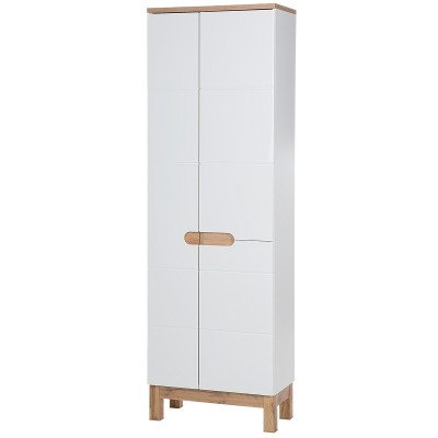 Słupek łazienkowy na mopa 60 cm biały połysk BALI WHITE 900