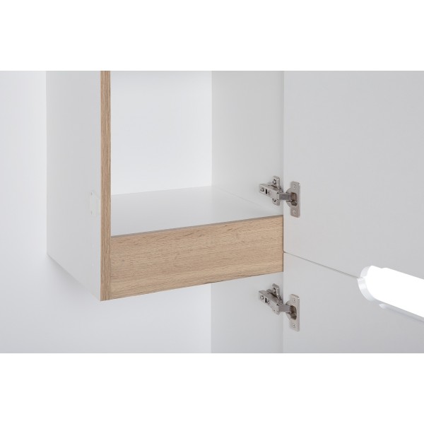 Słupek łazienkowy na mopa 60 cm biały połysk BALI WHITE 900