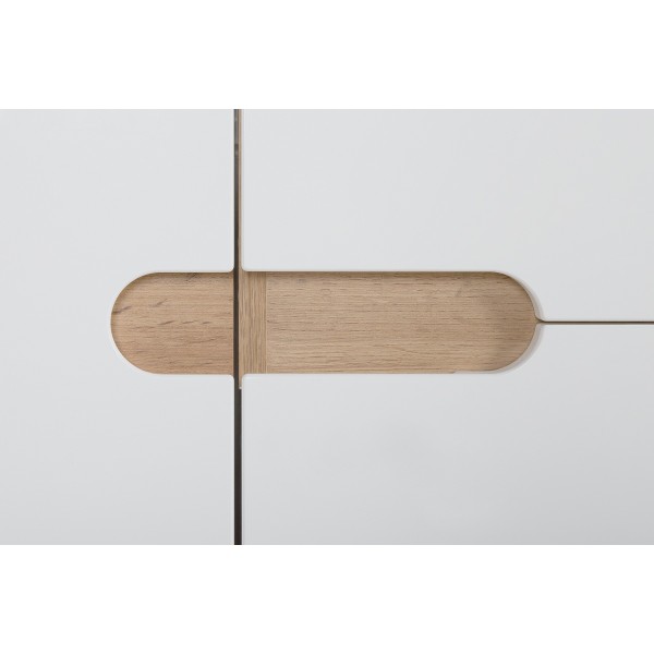 Słupek łazienkowy na mopa 60 cm biały połysk BALI WHITE 900