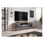 Wisząca szafka pod telewizor ASHA 167cm dąb artisan + rivier stone mat