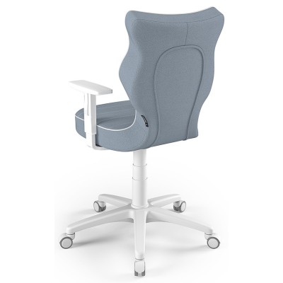 Fotel biurowy do pokoju młodzieżowego Duo White JS06