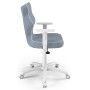 Fotel biurowy do pokoju młodzieżowego Duo White JS06