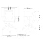 Fotel ergonomiczny obrotowy czarny Duo White VS01 rozmiar 5