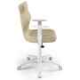 Krzesło biurowe młodzieżowe beżowe Duo White VS26 rozmiar 5