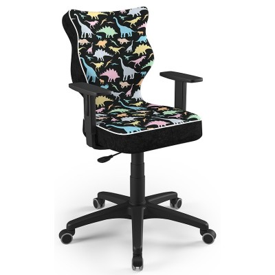 Fotel do komputera w dinozaury Duo Black ST30 rozmiar 5