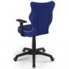 Krzesło młodzieżowe do biurka niebieskie Duo Black VS06 rozmiar 5