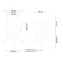 Fotel młodzieżowy ergonomiczny czarny Duo White JS01 Entelo
