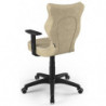 Obrotowe krzesło biurowe beżowe Duo Black VS26 rozmiar 6