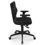 Fotel ergonomiczny do biura czarny Perto Black FC01 Entelo